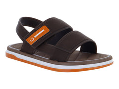 Sandalias Cartago Blanco Marrón para Niño