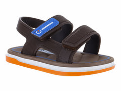 Sandalias Cartago Blanco Marrón para Niño