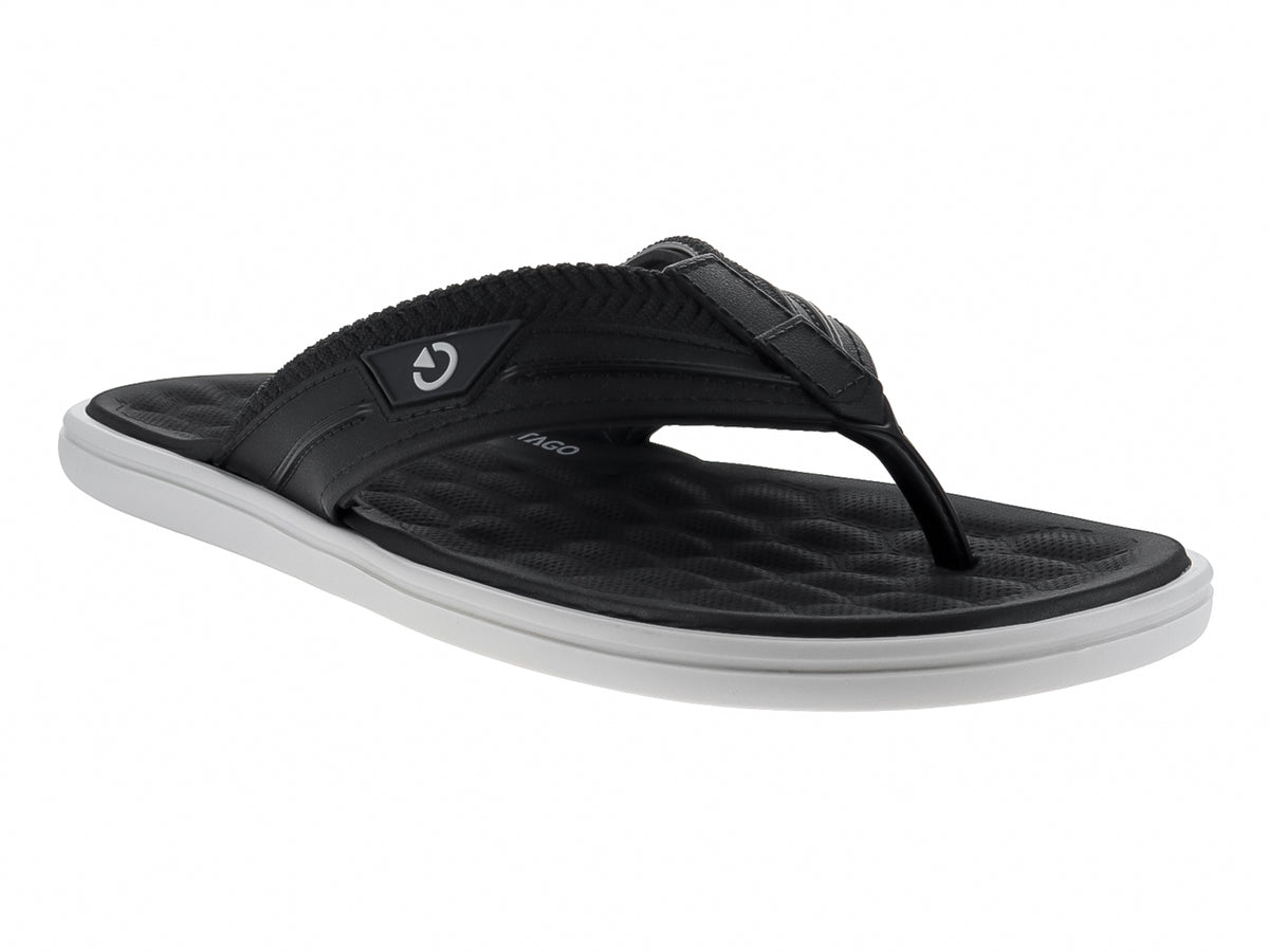 Sandalias Cartago Gris y Negro para Hombre