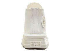 Tenis Converse CTAS Move Hi Blanco y Dorado para Niña