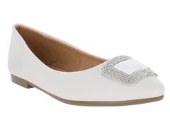 Zapatos Planos Luna Rosa Color Latte para Mujer