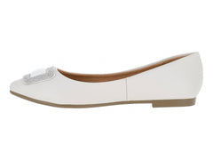 Zapatos Planos Luna Rosa Color Latte para Mujer
