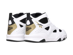 Tenis Reebok ATR Decimator Blanco y Dorado para Hombre