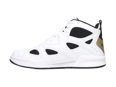 Tenis Reebok ATR Decimator Blanco y Dorado para Hombre