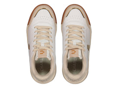 Tenis Charly Blanco Beige y Dorado para Mujer