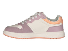 Tenis Charly Multicolor Blanco y Beige para Mujer