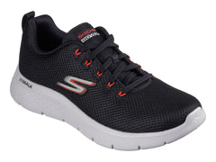 Tenis Skechers Go Walk Flex Negro con Rojo para Hombre