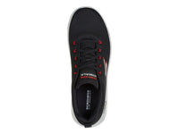 Tenis Skechers Go Walk Flex Negro con Rojo para Hombre
