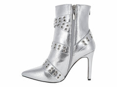 Botines Via Libera Luxor Plata para Mujer