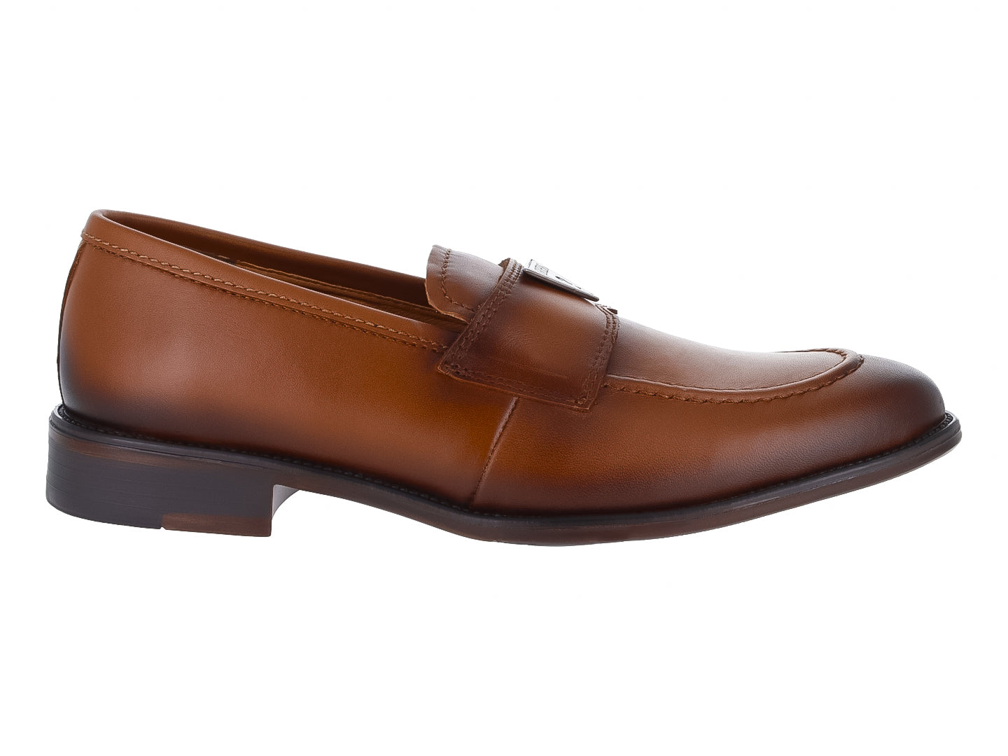 Zapatos Guess Mocasin Cafe Caballero Absalo Para Hombre