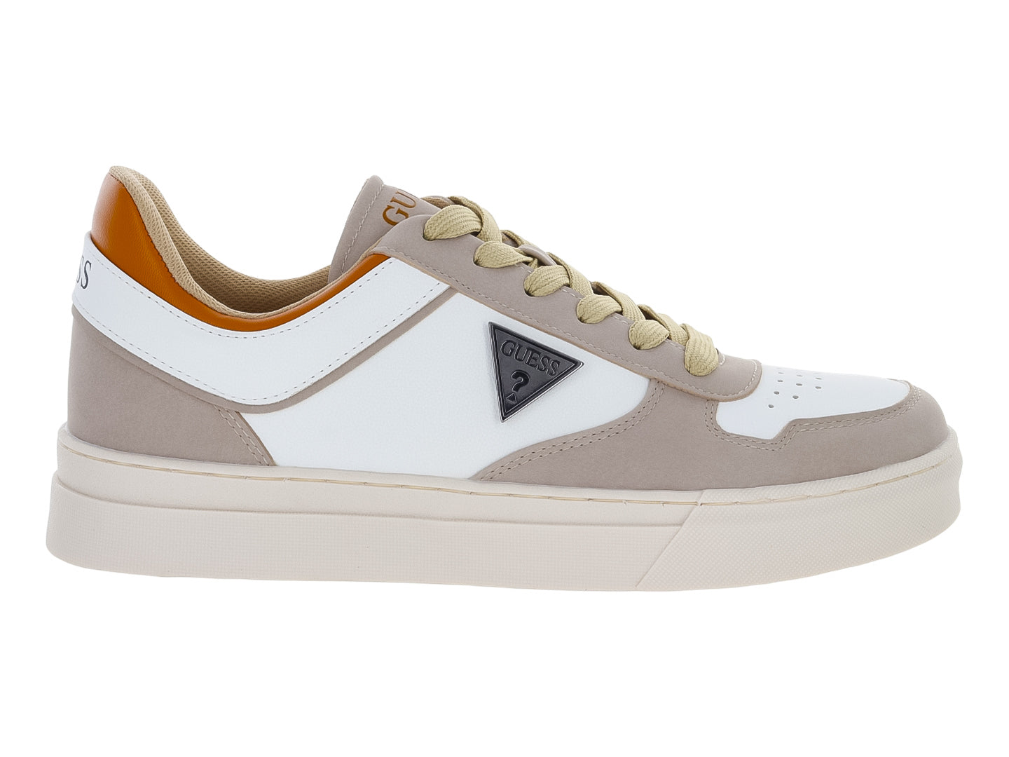 Tenis Guess Blanco Caballero Almeri Para Hombre