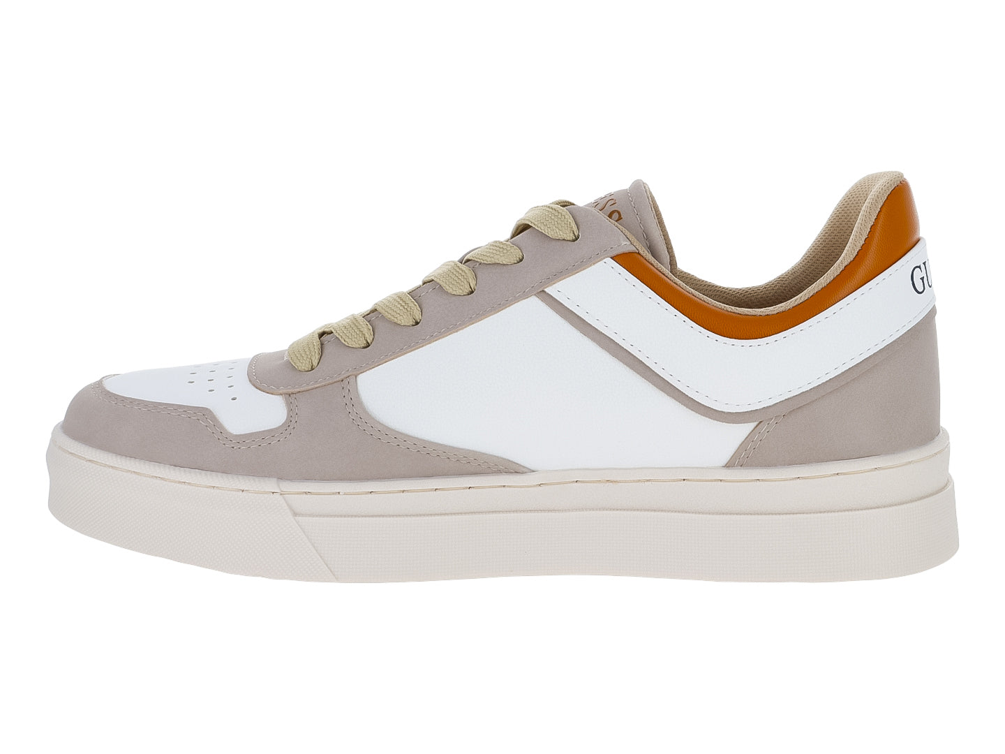 Tenis Guess Blanco Caballero Almeri Para Hombre