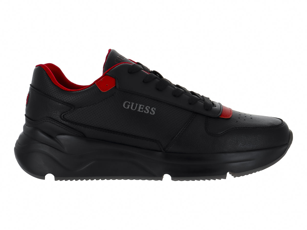 Tenis Guess Negro Caballero Edouar Para Hombre