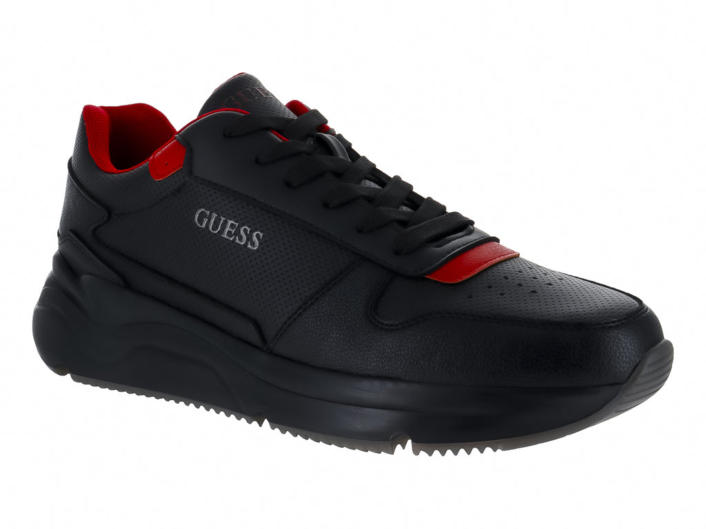 Tenis Guess Negro Caballero Edouar Para Hombre