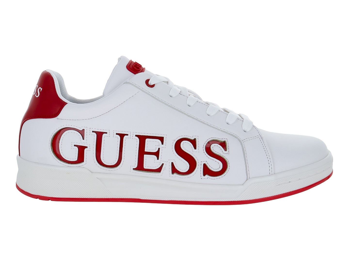 Tenis Guess Blanco Caballero Malzah Para Hombre