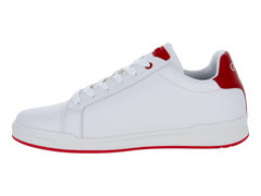 Tenis Guess Blancos con Detalles Rojos para Hombre