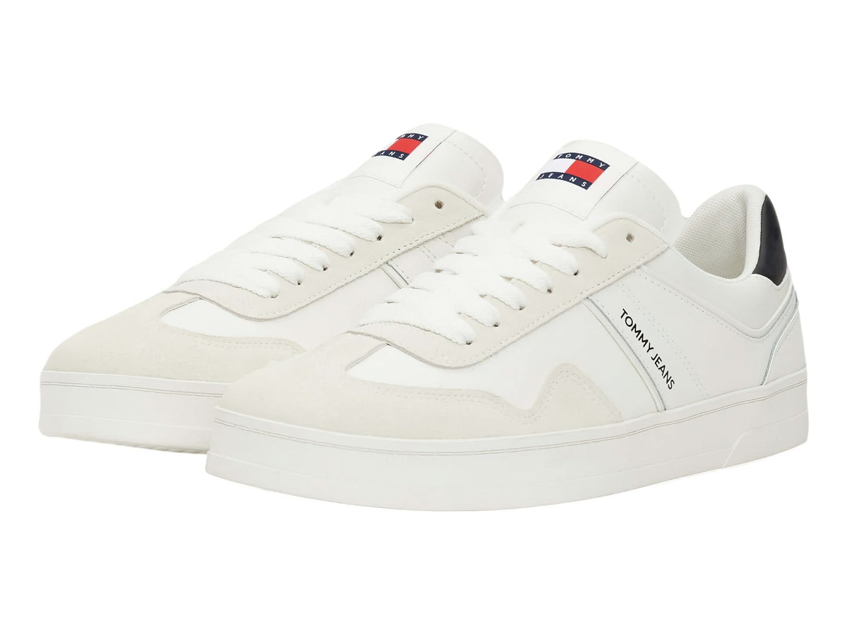 Tenis Tommy Hilfiger Retro Cupsole Blancos para Hombre