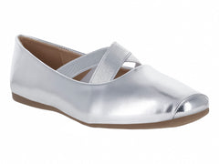 Zapatos Flats EFE Color Plata para Mujer