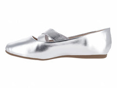 Zapatos Flats EFE Color Plata para Mujer