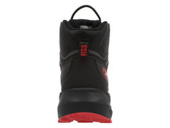 Tenis K-Swiss Honold Negro con Rojo para Hombre