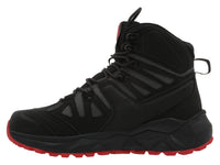 Tenis K-Swiss Honold Negro con Rojo para Hombre