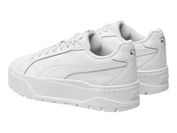 Tenis PUMA Karmen II Jr Blancos y Plata para Niña