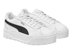 Tenis PUMA Carmen II Jr Blanco y Negro para Niña