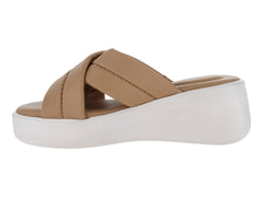 Sandalias Hispana Color Nuez para Mujer