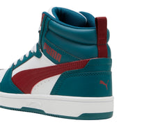 Tenis PUMA Rebound V6 Mid Multicolor para Niño