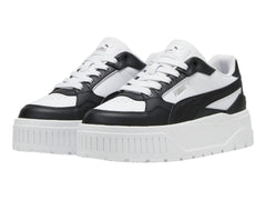 Tenis PUMA Carmen II L Blanco, Negro y Plata para Mujer