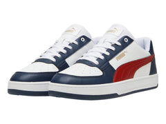 Tenis PUMA Caven 2.0 Blanco, Rojo y Azul Marino para Hombre