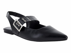 Zapatos Planos Senties Negro para Mujer