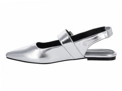 Zapatos Planos Senties Morgan Plata para Mujer