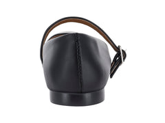 Zapatos Planos Luna Rosa Negro para Mujer