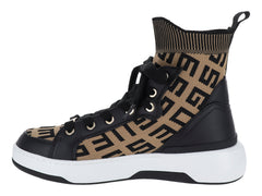 Tenis Guess Negro y Café para Mujer