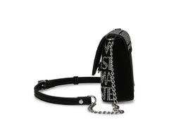 Bolsa de Hombro Steve Madden Bmadde Negro Plata para Mujer