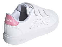 Tenis Adidas Advantage Base 2 Blancos para Niña