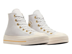Tenis Converse Chuck Taylor All Star Lift Platform Gris para Mujer