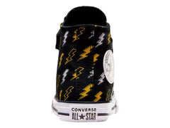 Tenis Converse Chuck Taylor All Star Electric Bolt Negro para Niño