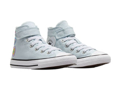 Tenis Converse Chuck Taylor All Star Heart Patch Azul para Niña
