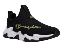 Tenis Champion Hyper Apex Negro y Oro para Mujer