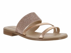 Sandalias Lady Paulina Oro Rosa para Mujer