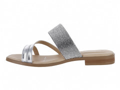 Sandalias Lady Paulina Plata para Mujer