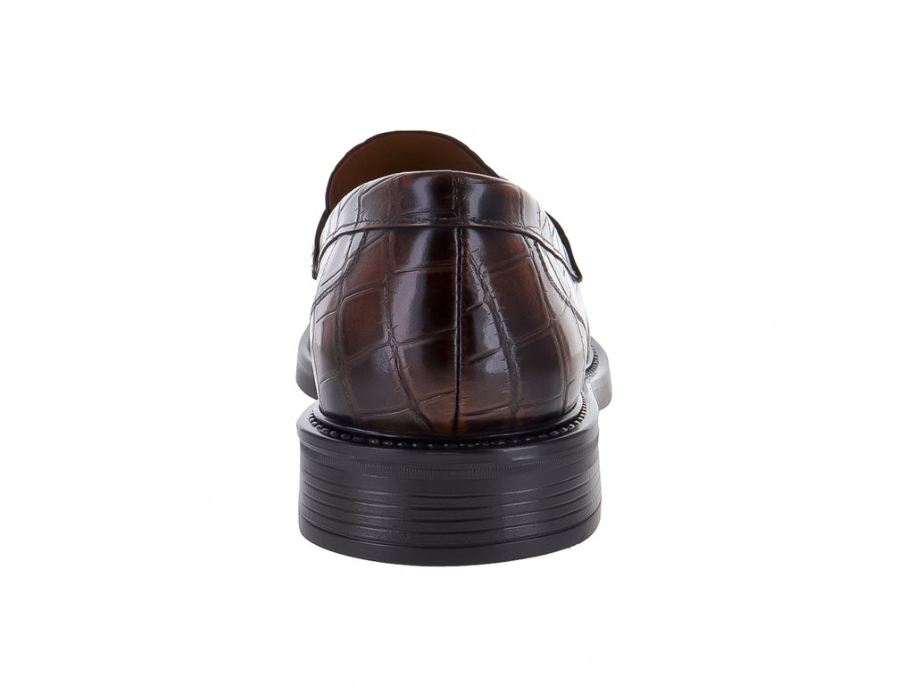 Zapatos Gino Cherruti Mocasin Cafe Caballero 1713 Para Hombre