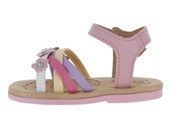 Sandalias Biberones Rosa Multicolor para Bebé