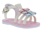 Sandalias Biberones Rosa Multicolor para Bebé