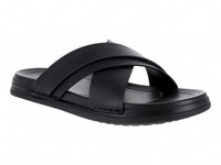 Sandalias Kamble Sandalia Slide Negra Buenissimo Caballero Slipon Hombre Moda Kbs003 Para Hombre