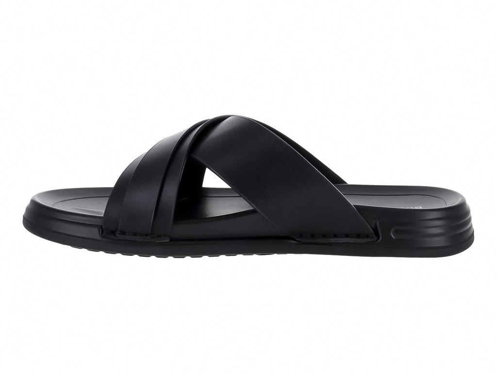 Sandalias Kamble Sandalia Slide Negra Buenissimo Caballero Slipon Hombre Moda Kbs003 Para Hombre