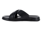 Sandalias Kamble Sandalia Slide Negra Buenissimo Caballero Slipon Hombre Moda Kbs003 Para Hombre