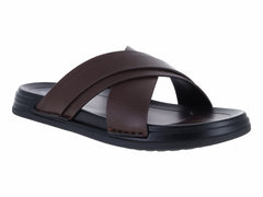 Sandalias Slide Buenissimo Color Café para Hombre